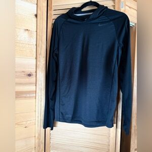 Nike Charcoal Gray Sports shirt hoodie